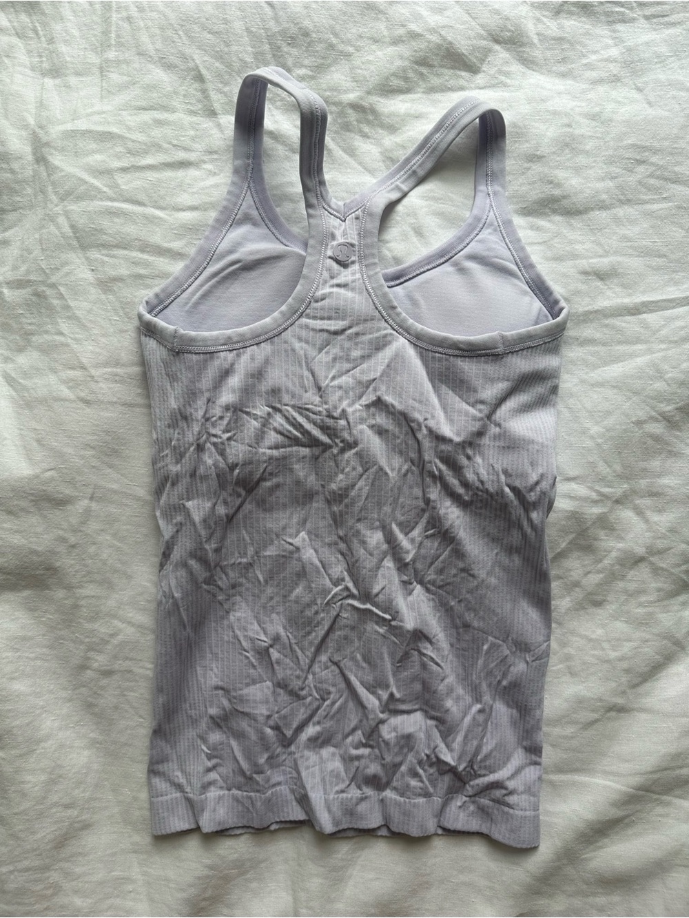 Lululemon Ribbed Racerback Tank Top - Light Lavender - Picture 2 of 2